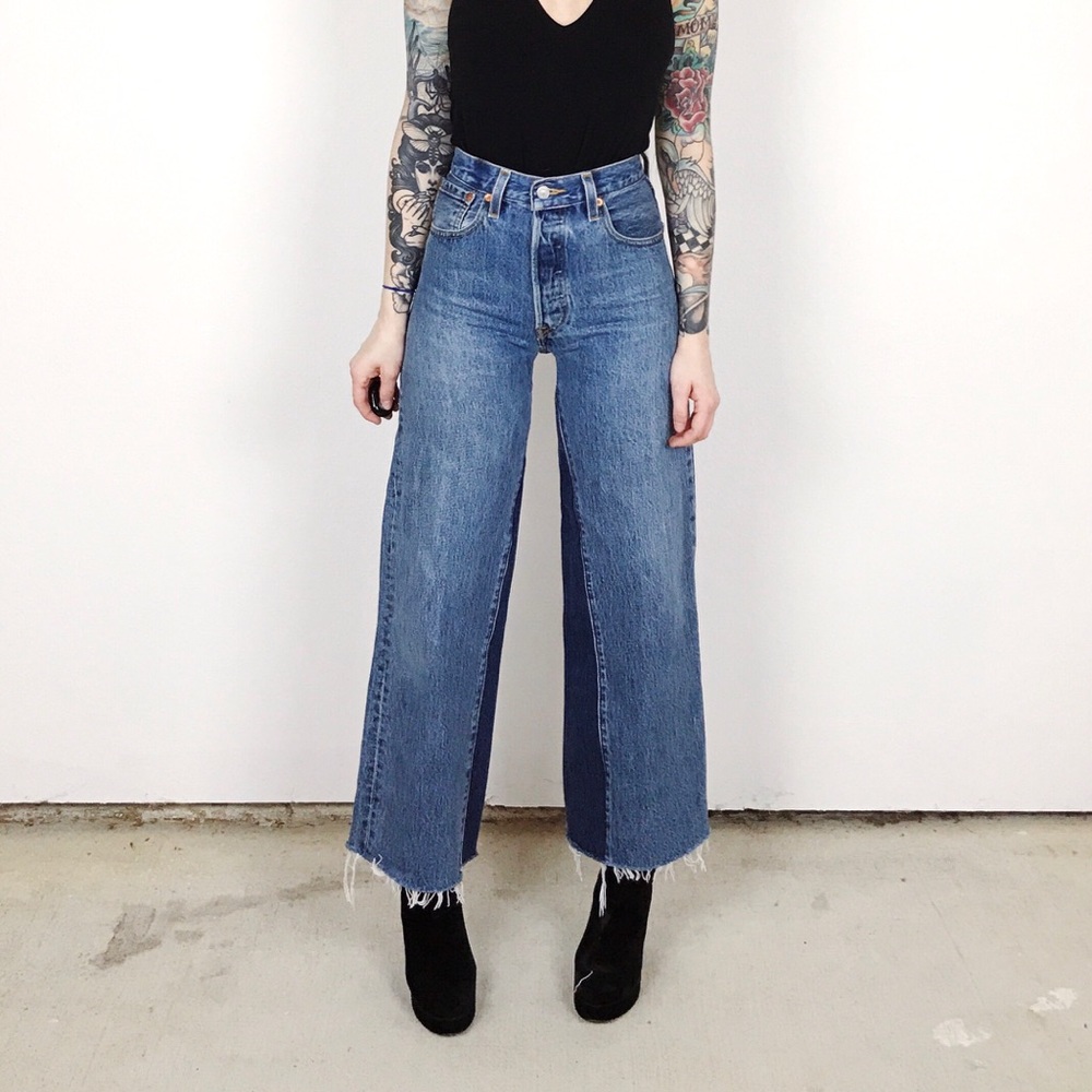 Redone vintage Levi's jeans